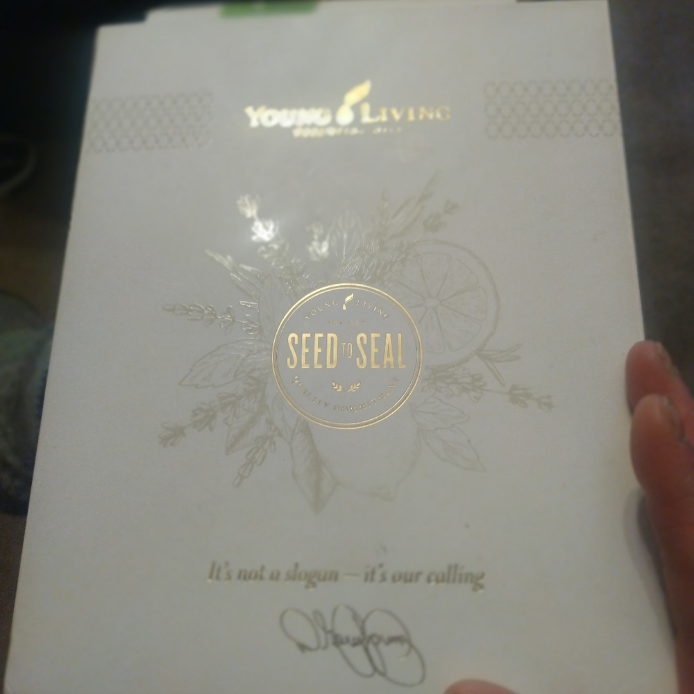 Young Living  essential oils seed to seal oil